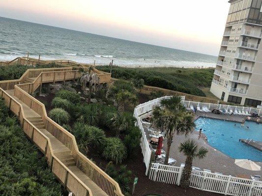 Walkway to the beach