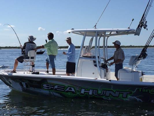 New 2016 sea hunt my work boat