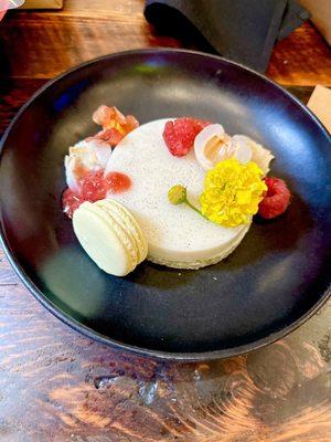 Lychee pannacotta