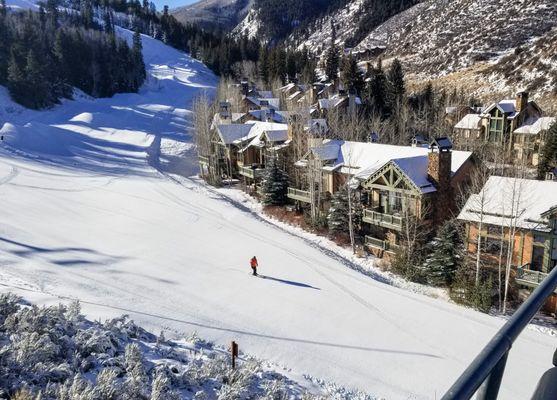 Shot from on the Arrowhead Ski Lift