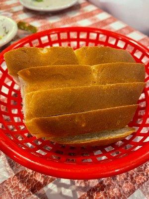 Bread served before meal