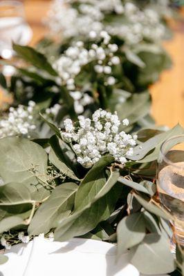 wedding guest table center piece