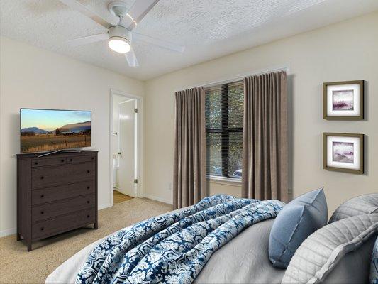 Townhome C Master Bedroom