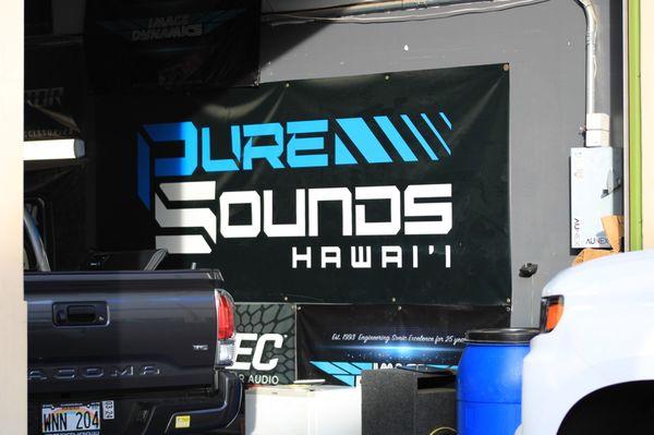 Pure Sounds Hawaii banner