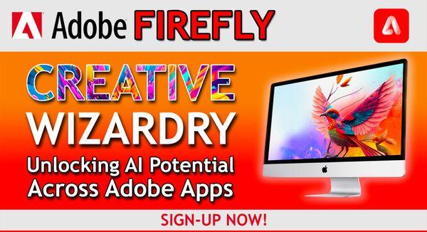 Join us for a captivating journey into the realm of design, creativity, and the enchantment of Artificial Intelligence with Adobe Firefly.