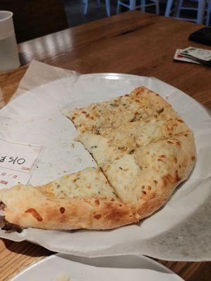 Garlic cheese bread extra cheese