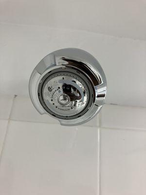 After I raised..... you know. They finally changed the shower head.