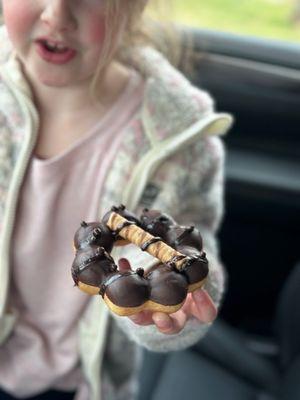 Chocolate Mochi Donut