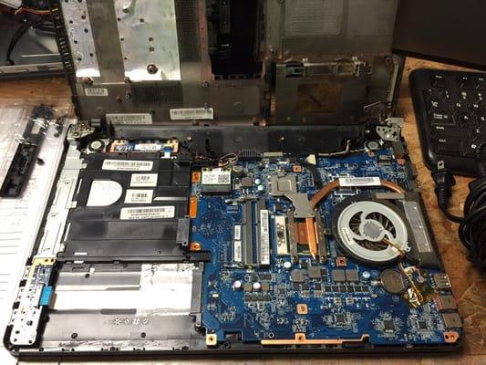 We fix laptops, tablets and phones.