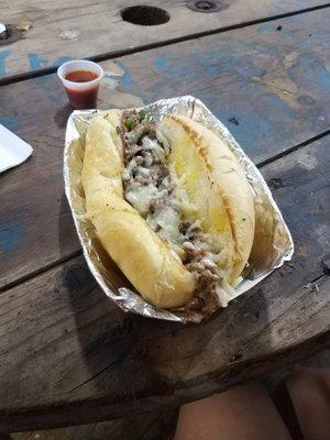 Philly cheesesteak