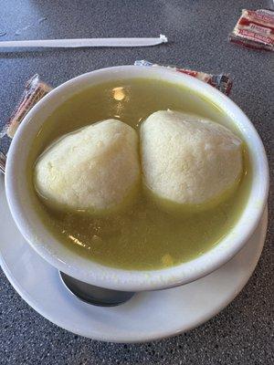 Matzo ball soup