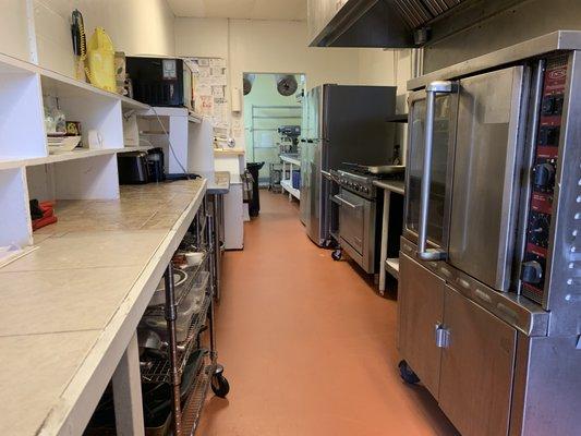 Refrigerators for cooking area and for food prep areas.