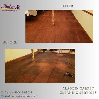 Aladdin carpet cleaning services.