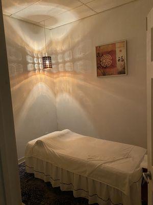 body massage area