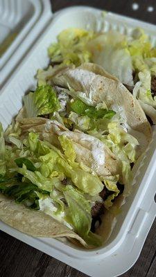 Steak tacos