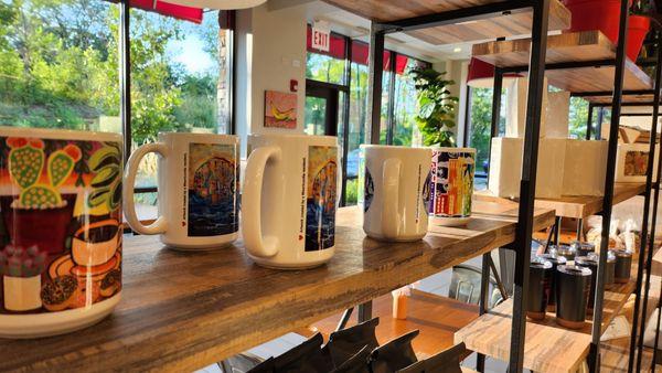 Cool mugs featuring work by local artists from Misericordia