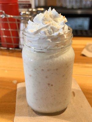 Nana's pudding milkshake