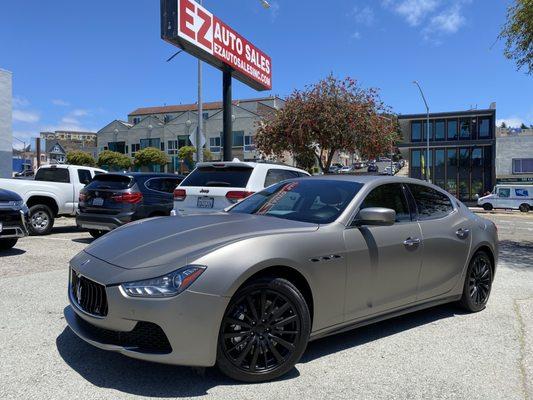 2014 Maserati Ghibli...Sold !!!