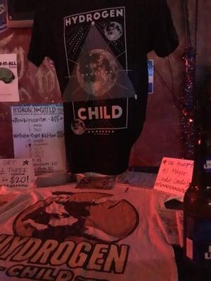 7/2/16. Saturday night! Hydrogen Child merch!