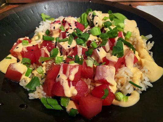 Seasonal Ahi Tuna Poke Bowl