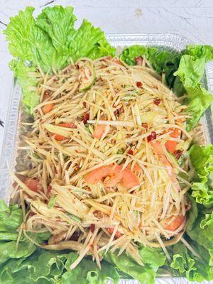 Lao papaya salad for party