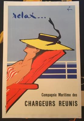 1962 French Travel Poster. 25" x 38".