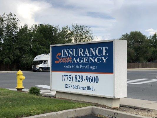 Friday, May 31, 2019: sign at northeast corner of N. McCarran Blvd. and Gleeson Way.