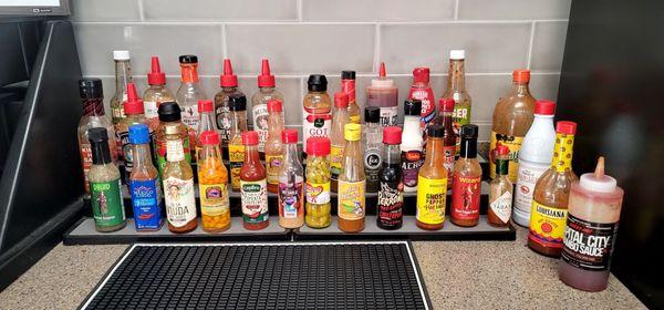 Hot Sauce selections