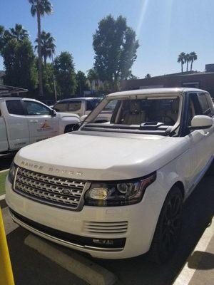 2019 Range Rover Windshield Replacement