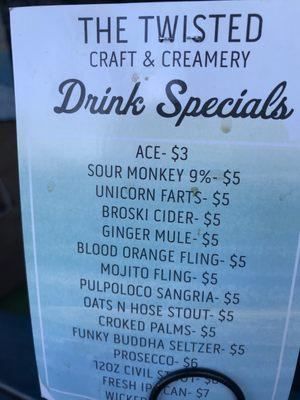 Unicorn fart=glitter beer