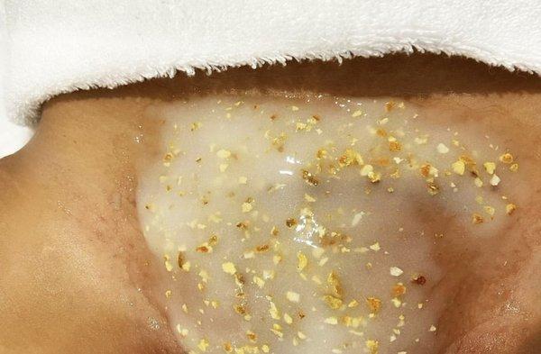 24 karat vajacial to help reduce hyperpigmentation and restore an all around even skin tone