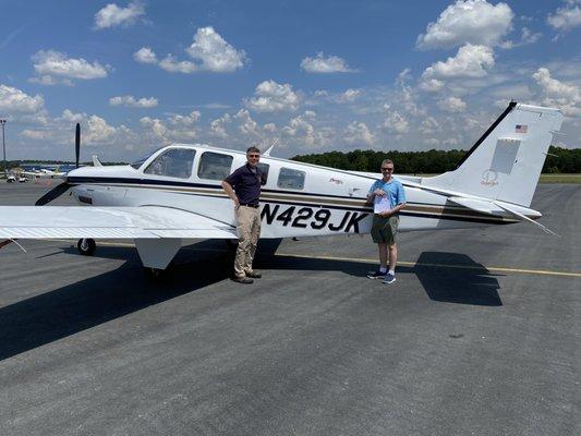 Another passed commerical checkride!