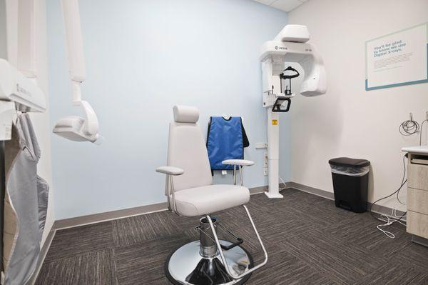 Digital X-Rays using modern technology at Dentists of Barfield