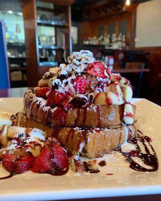 Banana split French toast