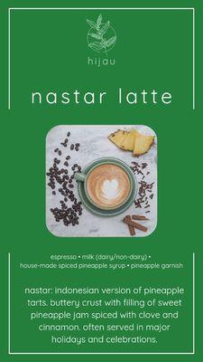 Nastar Latte