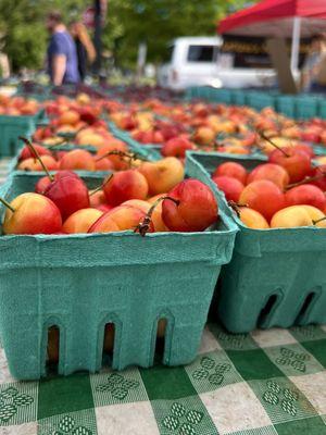 Ranier Cherries  $9 or 2 for $17 June 9, 2024