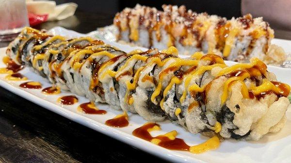 Phoenix roll & Volcano roll