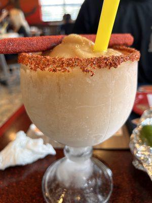 Tamarind margarita. A bit too sweet