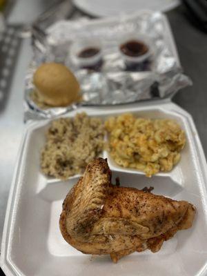 Smoked Chickens plate