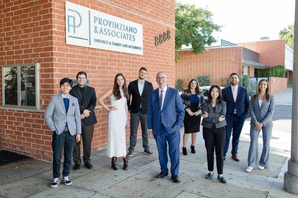 The Provinziano & Associates team at our Beverly Hills office.