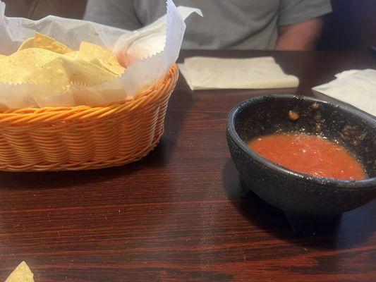 Chips and Salsa (one big bowl only)