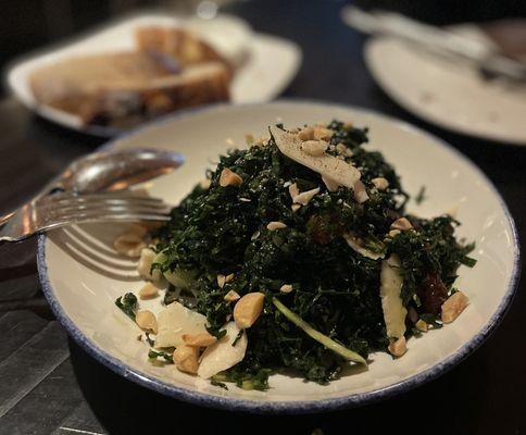 Kale and date salad