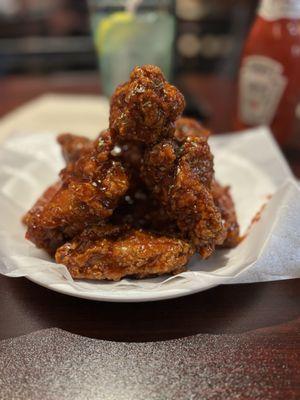 Garlic Spicy Chicken Wings