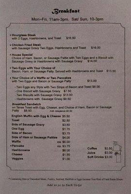 Page 4 of the menu