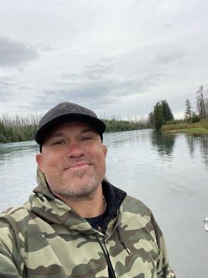 @RaZoRoB on the Kenai River fishing