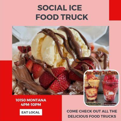 Social Ice April Location is at Buddy's Beer Barn 10150 Montana beginning at 4pm