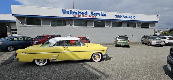 Our 1954 Mercury got the best of care!