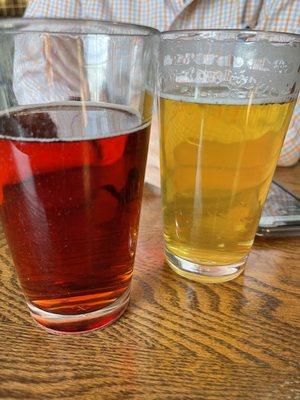 Old North Premium Lager and Cherry Cider