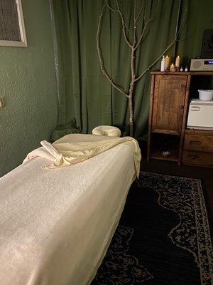 Massage room