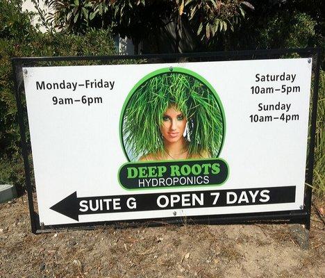 Deep Roots Sebastipol Open for all that you need to grow!